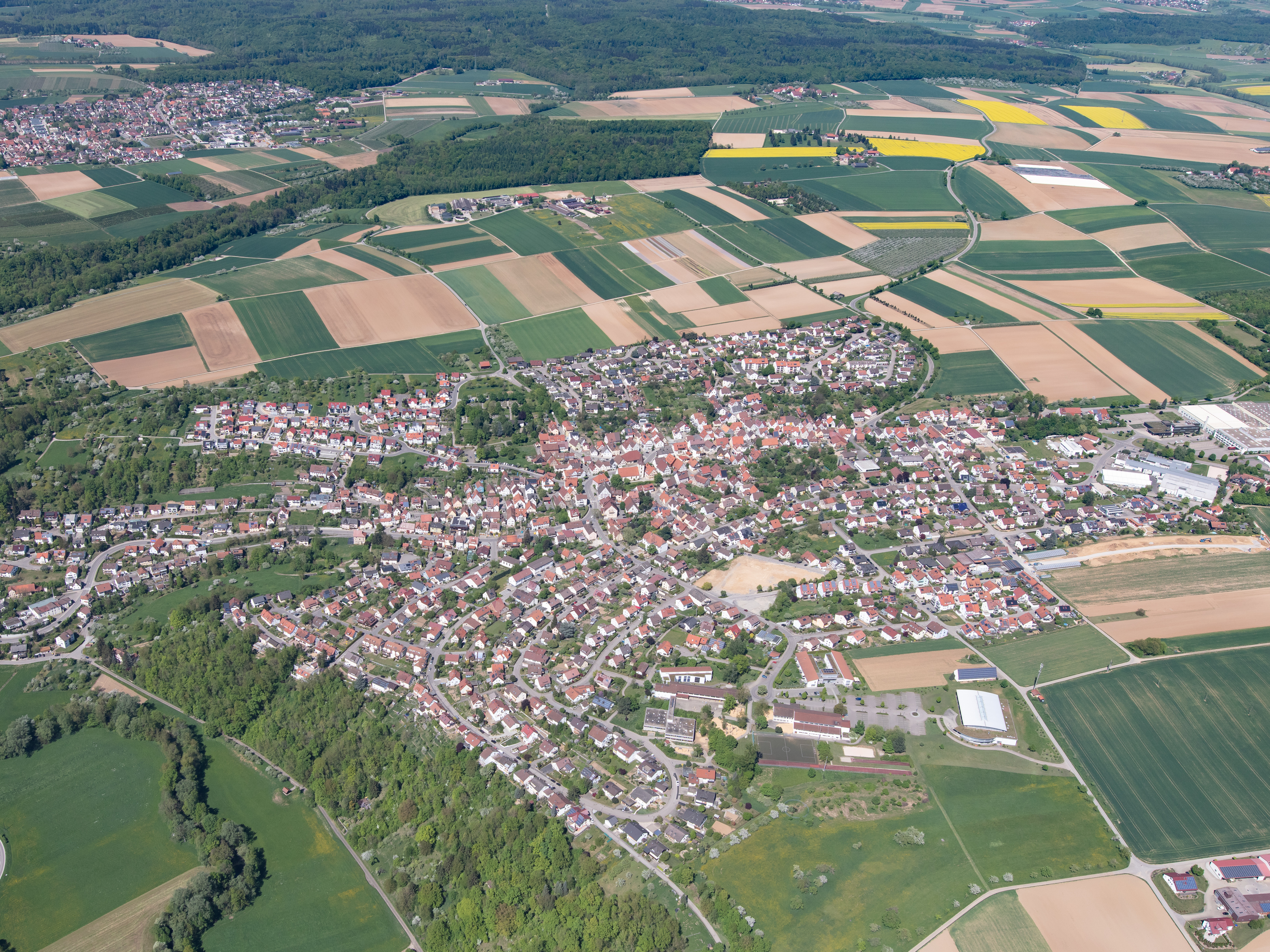 Luftbild Kirchberg-Murr